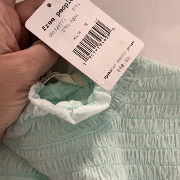 Free People We The Free Caroline Long Sleeve Top NWT - Picture 5 of 8